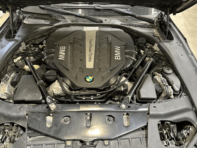 2015 Bmw 650i (4.4l Twin Turbo), Rwd, Used Engine