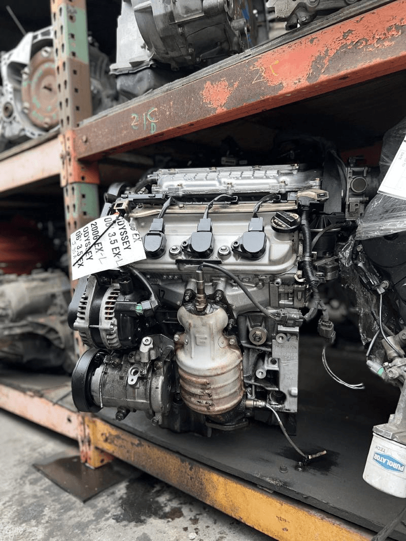 2006 Honda Odyssey (3.5l, Vin 3, 6th Digit), Ex-l, Vin 7 (8th Digit), Used Engine