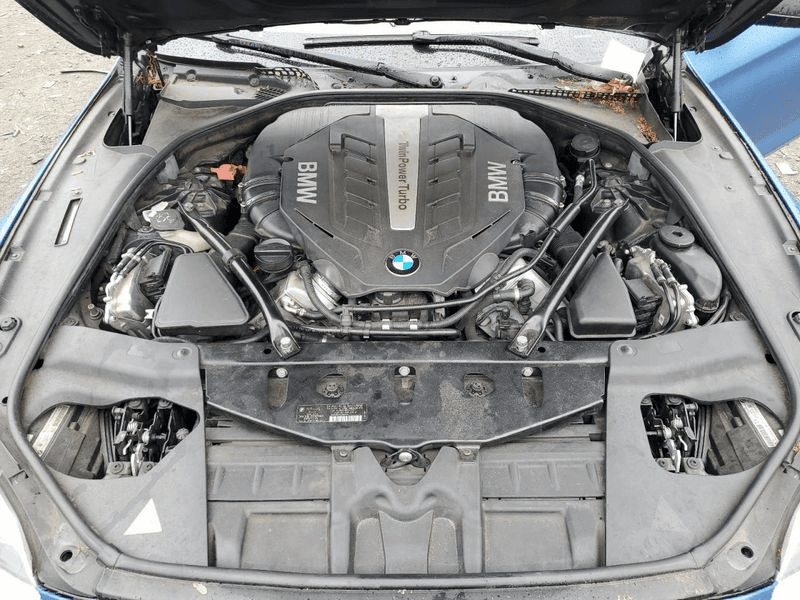 2014 Bmw 640i (4.4l Twin Turbo), Rwd, Used Engine