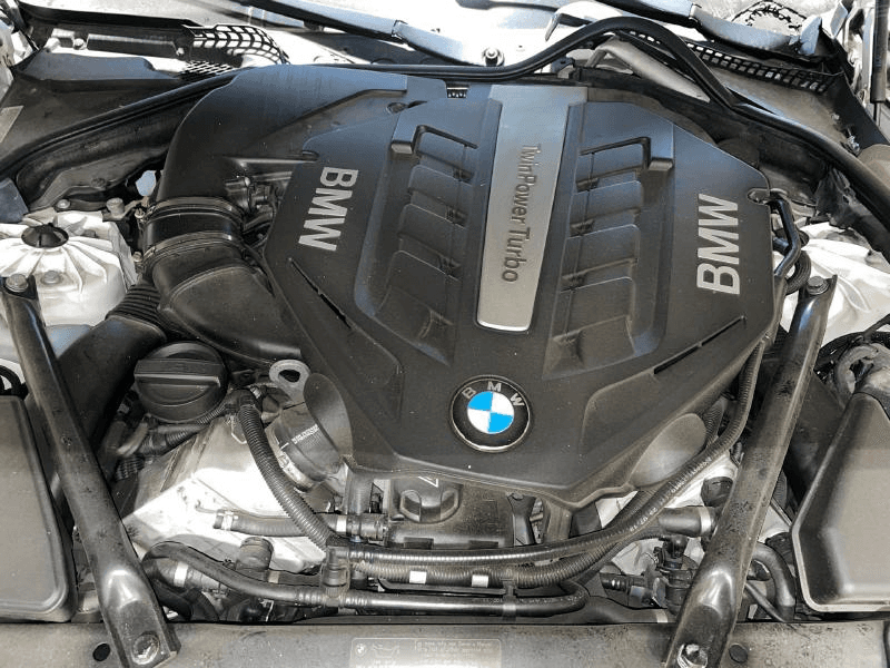 2013 Bmw 650i (4.4l Twin Turbo), Awd, Used Engine