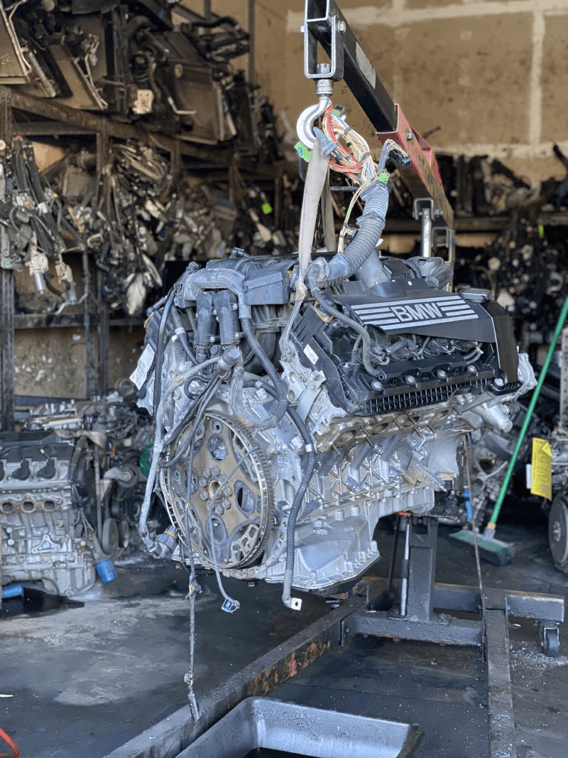 2008 Bmw 650i (4.8l), At, Used Engine