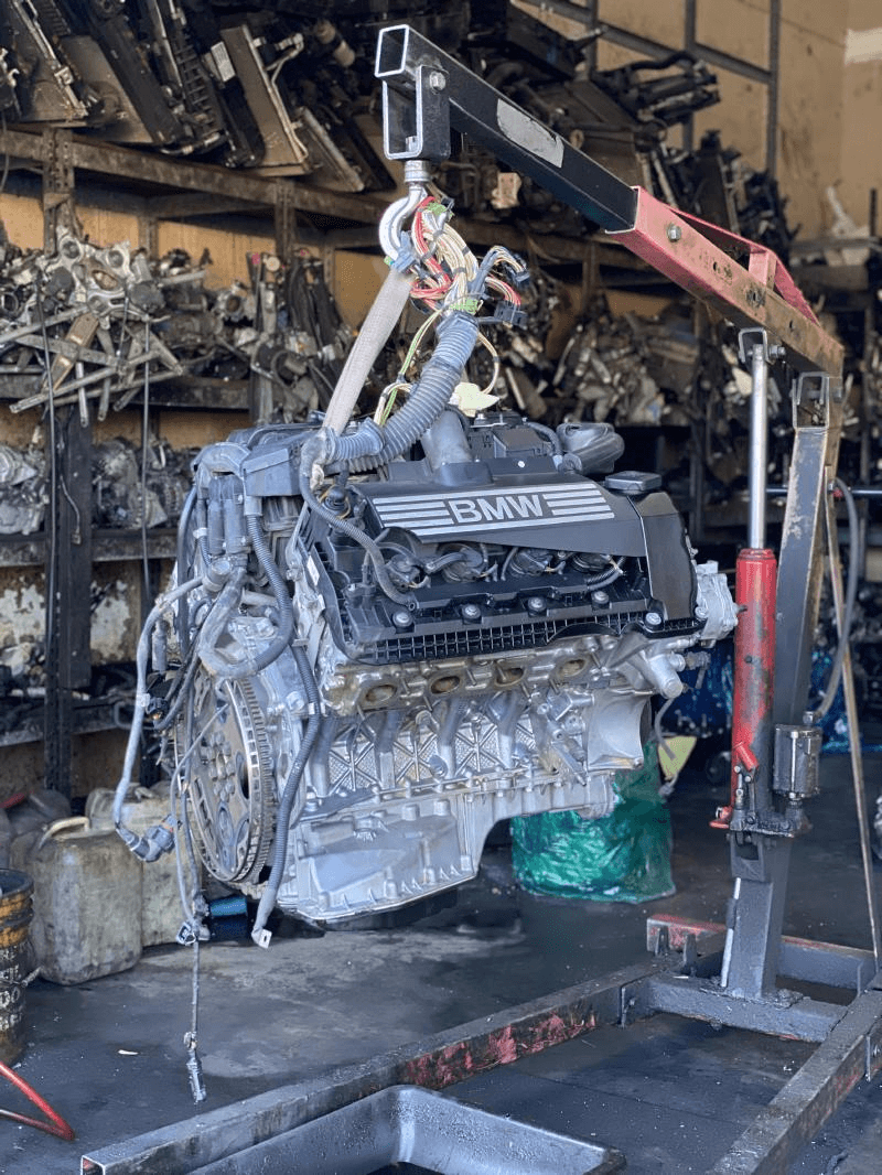 2008 Bmw 650i (4.8l), At, Used Engine