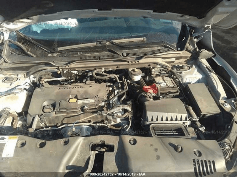 2017 Honda Civic 2.0l, Naturally Aspirated, Vin 2 (6th Digit, Sedan), California Emissions, Used Engine