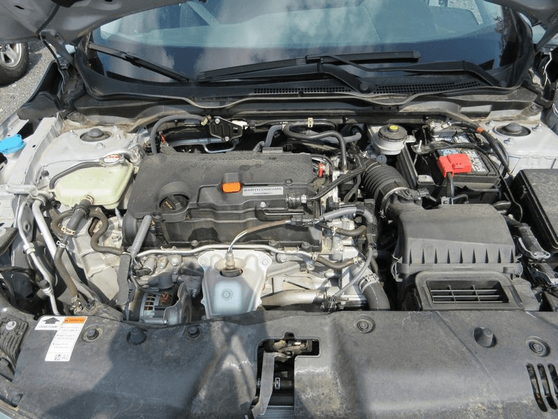 2017 Honda Civic 2.0l, Naturally Aspirated, Vin 2 (6th Digit, Sedan), California Emissions, Used Engine