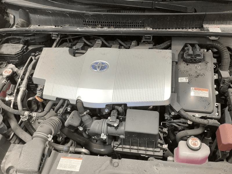 2022 Toyota Prius Electric, Rear, (prius, Vin Fu, 7th And 8th Digits), Used Engine