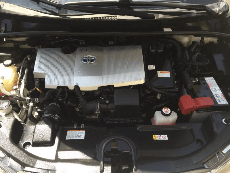 2019 Toyota Prius Gasoline, 1.8l (2zrfxe Engine), Prius (vin Fu, 7th And 8th Digits), Vin 9 (5th Digit), Used Engine