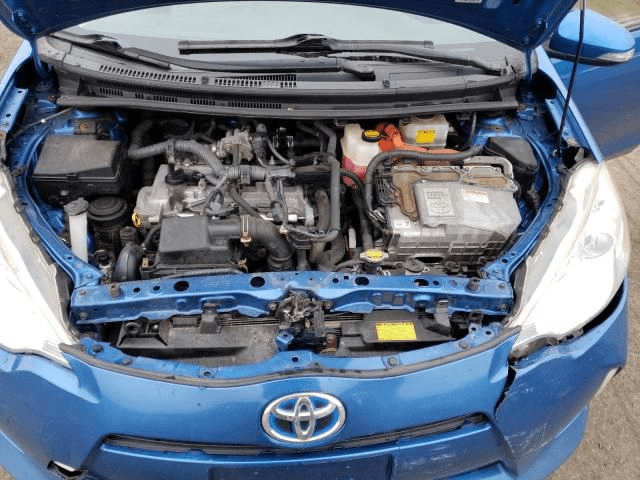 2012 Toyota Prius Gasoline, 1.5l (vin D, 5th Digit, 1nzfxe Engine), (prius C, Vin B3, 7th And 8th Digits), Used Engine