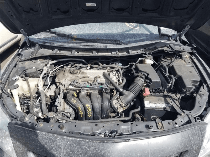 2010 Toyota Corolla 1.8l (2zrfe Engine With Variable Valve Timing), Vin L (5th Digit), Used Engine