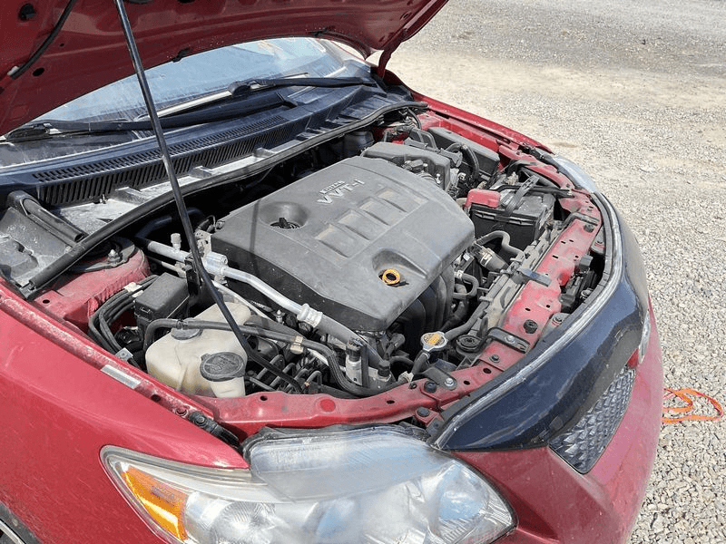 2010 Toyota Corolla 1.8l (2zrfe Engine With Variable Valve Timing), Vin U (5th Digit), Used Engine