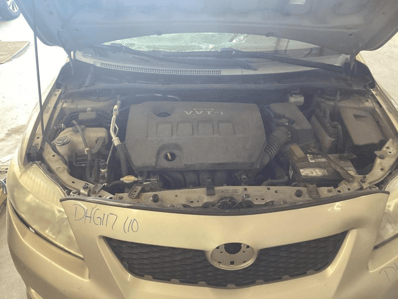 2010 Toyota Corolla 1.8l (2zrfe Engine With Variable Valve Timing), Vin U (5th Digit), Used Engine