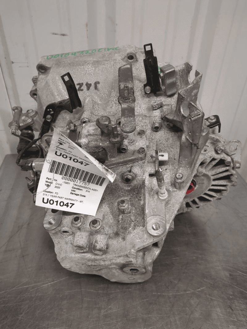 2020 Honda Civic Mt, 1.5l, Sedan (si), Used Transmission