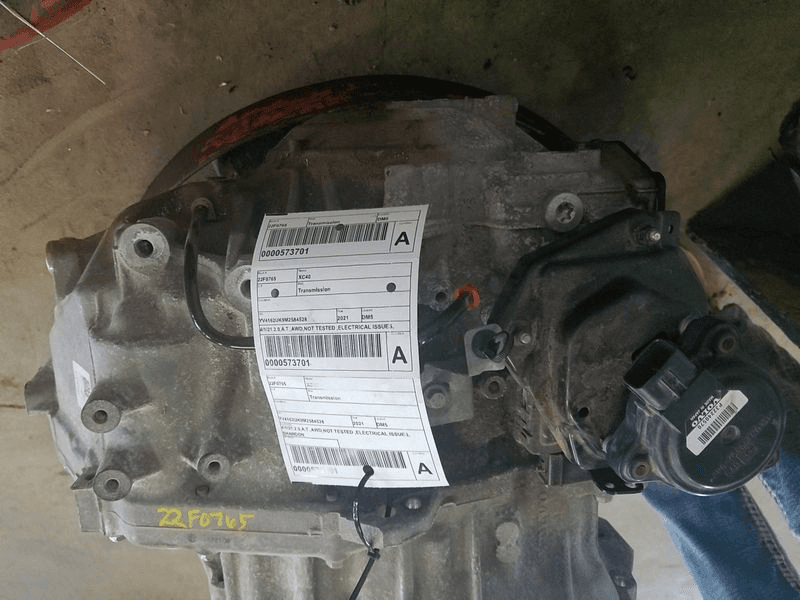 2021 Volvo Xc40 (at), Gasoline, Vin 16 (4th And 5th Digit, B4204t18), Used Transmission