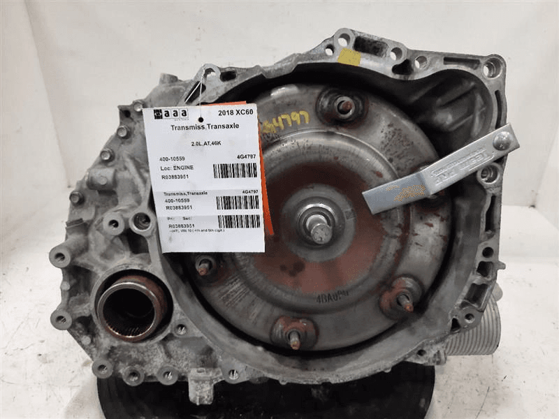 2018 Volvo Xc60 (at), Vin 10 (4th And 5th Digit), Used Transmission