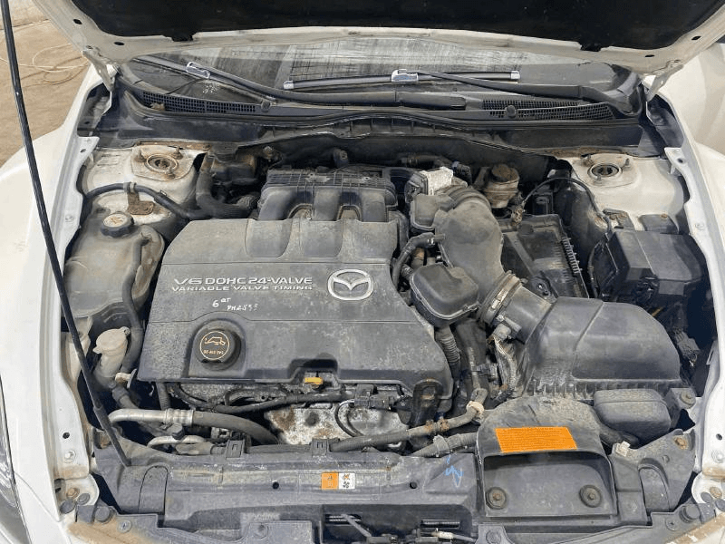 2010 Mazda 6 3.7l (vin B, 8th Digit), Used Engine