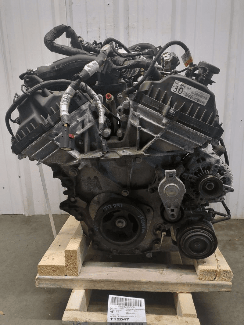 2018 Lincoln Continental 3.7l (vin K, 8th Digit), Remanufactured Engine