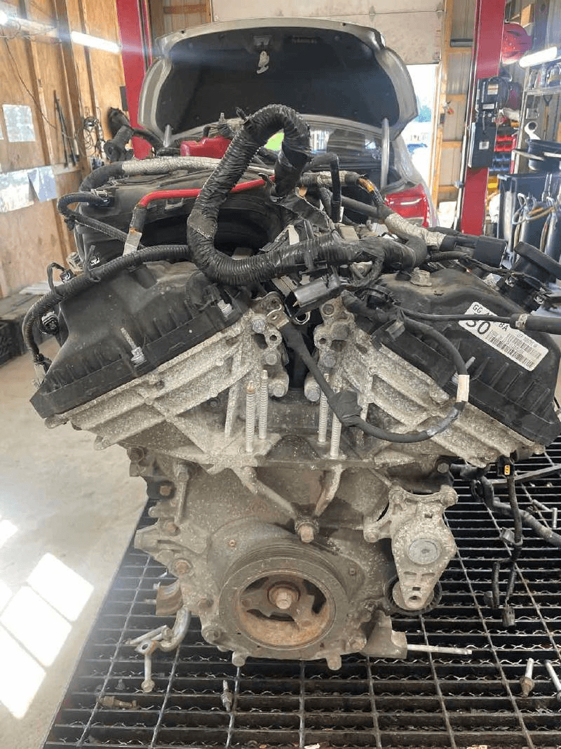 2017 Lincoln Continental 3.7l (vin K, 8th Digit), From 08/24/16, Used Engine