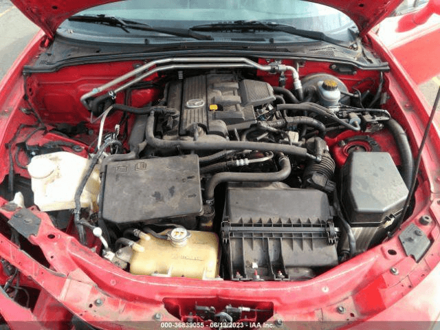 2011 Mazda Mx-5 Miata (2.0l, Vin F, 8th Digit), Mt, Used Engine