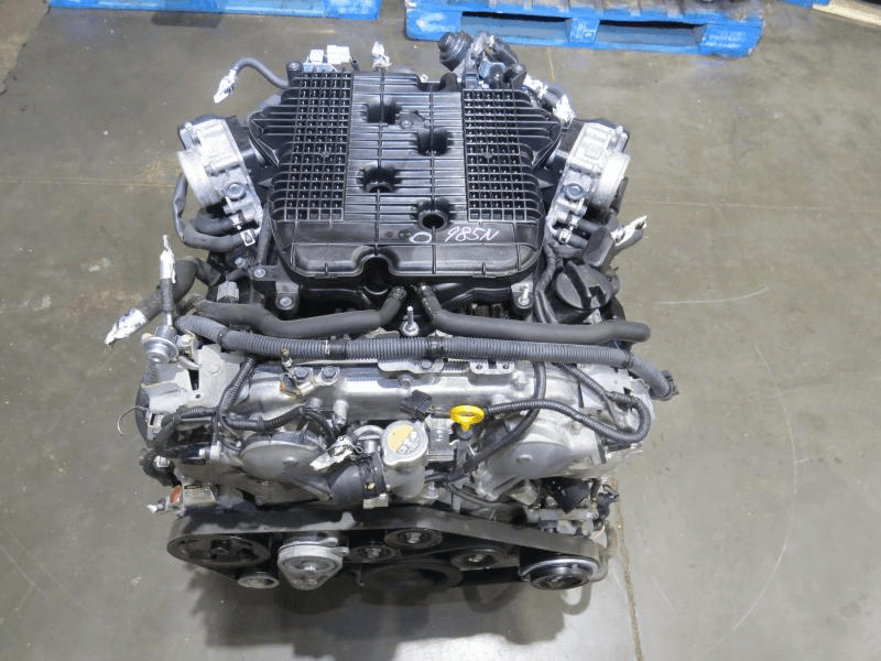 2012 Infiniti M37 (3.7l, Vin B, 4th Digit, Vq37vhr), Rwd, Used Engine