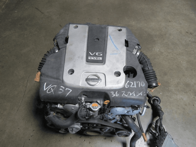 2011 Infiniti M37 (3.7l, Vin B, 4th Digit, Vq37vhr), Rwd, From 9/10, Used Engine