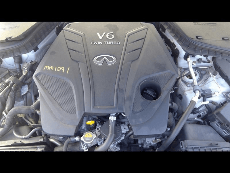 2020 Infiniti Q60 (3.0l), Vin F (4th Digit, Vr30ddtt), Awd (400hp), Used Engine