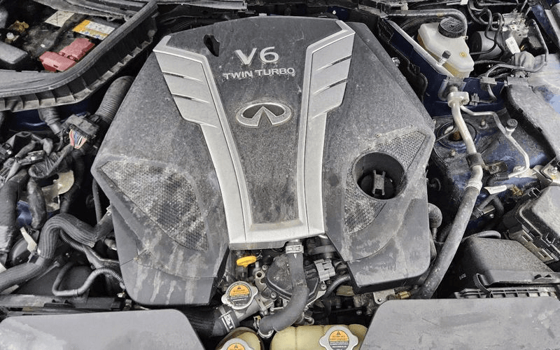 2018 Infiniti Q60 3.0l, Vin E (4th Digit, Vr30ddtt), Awd (300hp), Used Engine