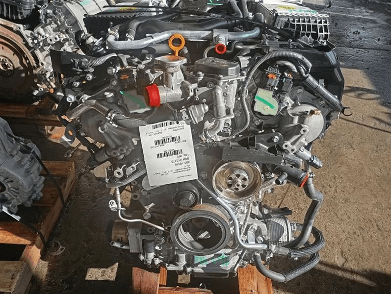 2018 Infiniti Q60 3.0l, Vin E (4th Digit, Vr30ddtt), Rwd (300hp), From 07/01/17, Used Engine