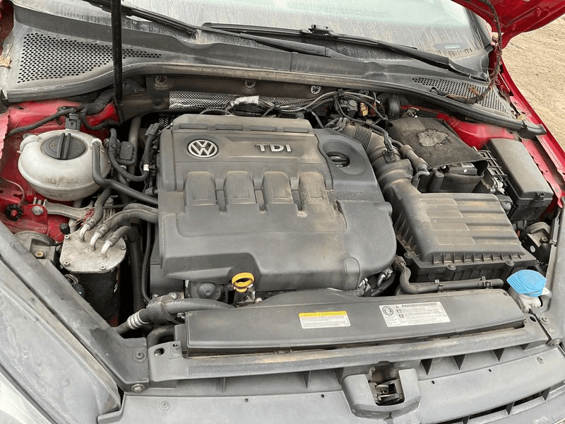 2015 Volkswagen Golf Diesel, (vin A, 5th Digit), (2.0l), (engine Id Crua), Used Engine