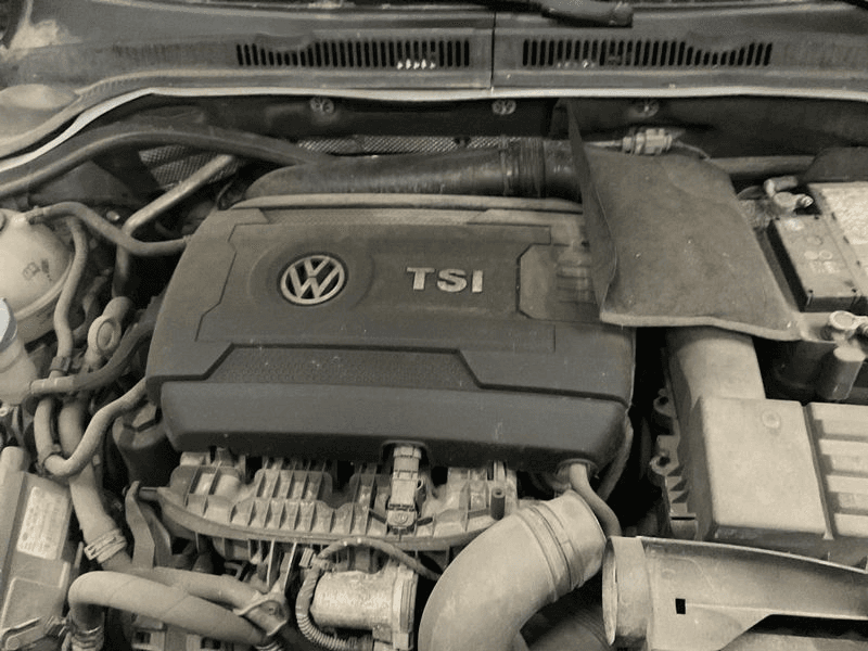 2016 Volkswagen Jetta 2.0l, Vin T (5th Digit, Turbo, Gasoline), (engine Id Cppa), Used Engine