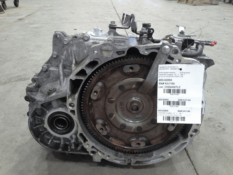 2015 Hyundai Sonata At, 2.0l (turbo), Used Transmission