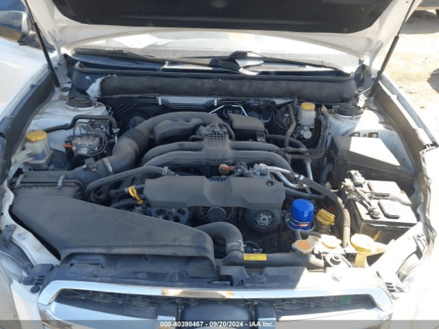 2014 Subaru Legacy 2.5l, At (cvt), California Emissions (vin B, 6th Digit, Dohc), Used Engine