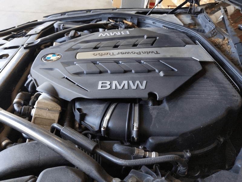 2012 Bmw 650i (4.4l Twin Turbo), Rwd, Used Engine