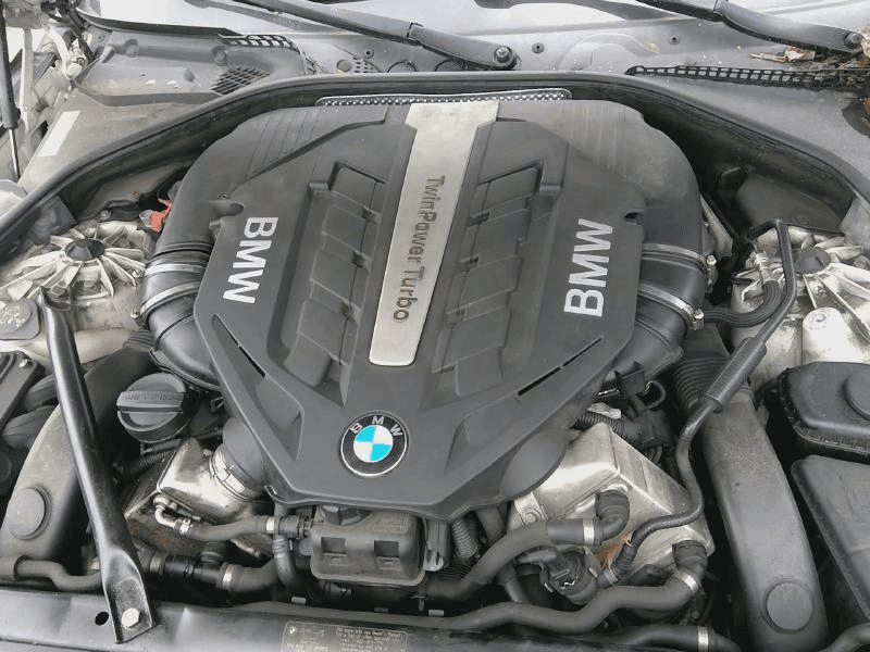 2012 Bmw 650i (4.4l Twin Turbo), Rwd, Used Engine