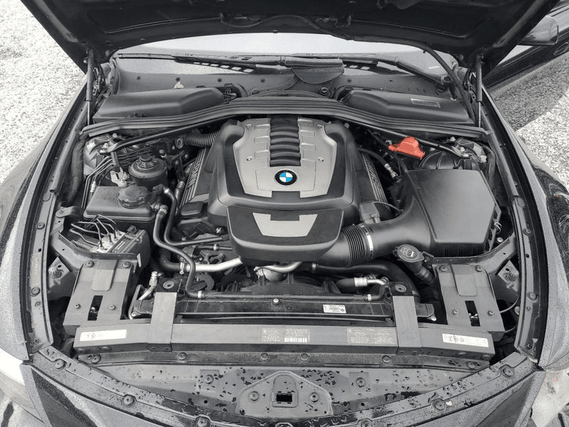 2009 Bmw 650i (4.8l), At, Used Engine