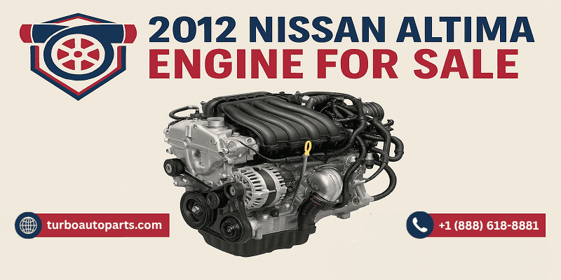2012 Nissan Altima Engine for Sale - Reliable Used Engines from Turbo Auto Parts