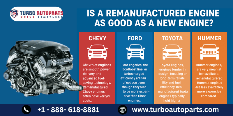Used Chevy Engine for Sale – Remanufactured/used vs New vs Other Brands