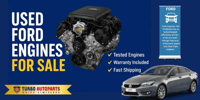 Looking for a replacement Ford engine for sale- Price, Quality & Turbo Auto Parts Warranty