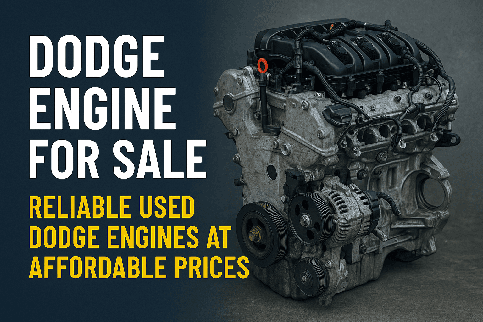 Buy Used Dodge Engine for Sale – Reliable Used Dodge Engines at Affordable Prices