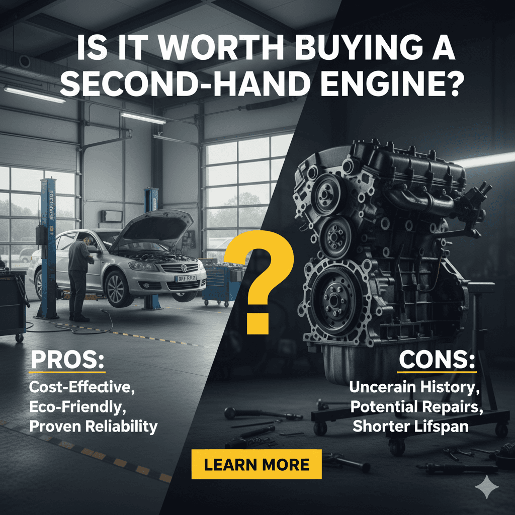 Is It Worth Buying a Second-Hand Engine? | Benefits, Risks & Expert Tips