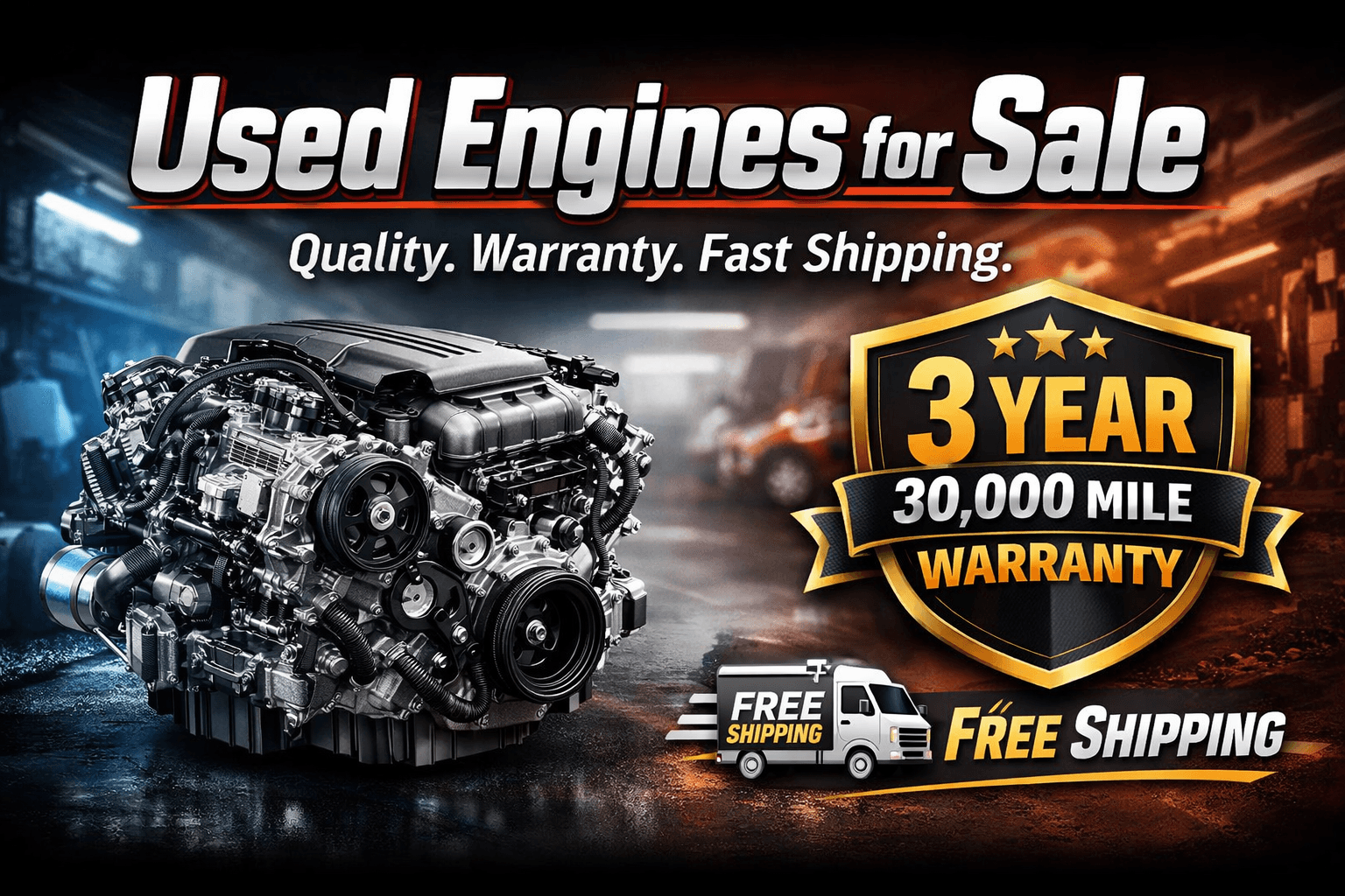 Used Engines for Sale in USA | Tested OEM Engines – Turbo Auto Parts