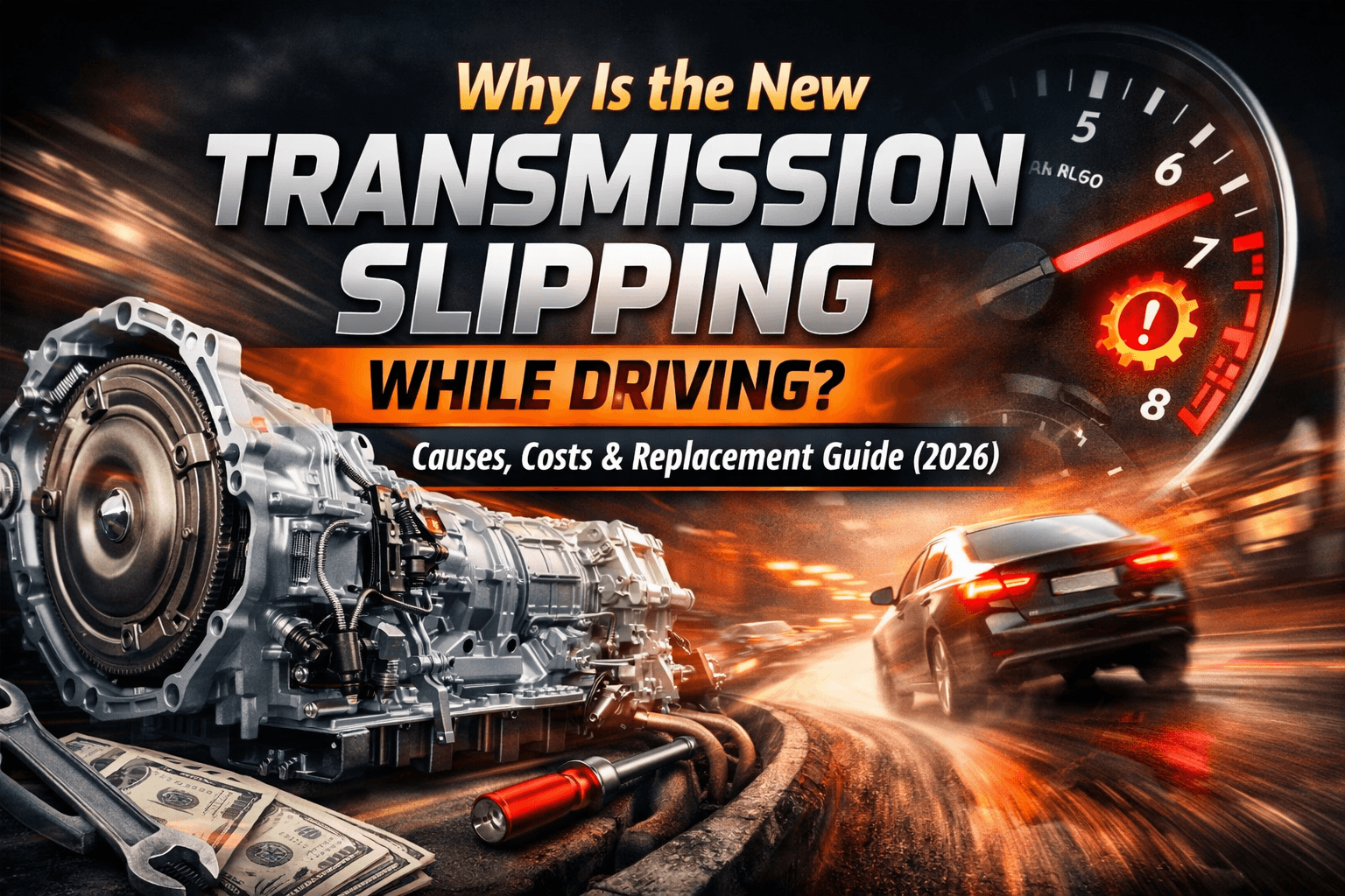 Why is the new transmission slipping while driving? Causes, Costs & Replacement Guide (2026).