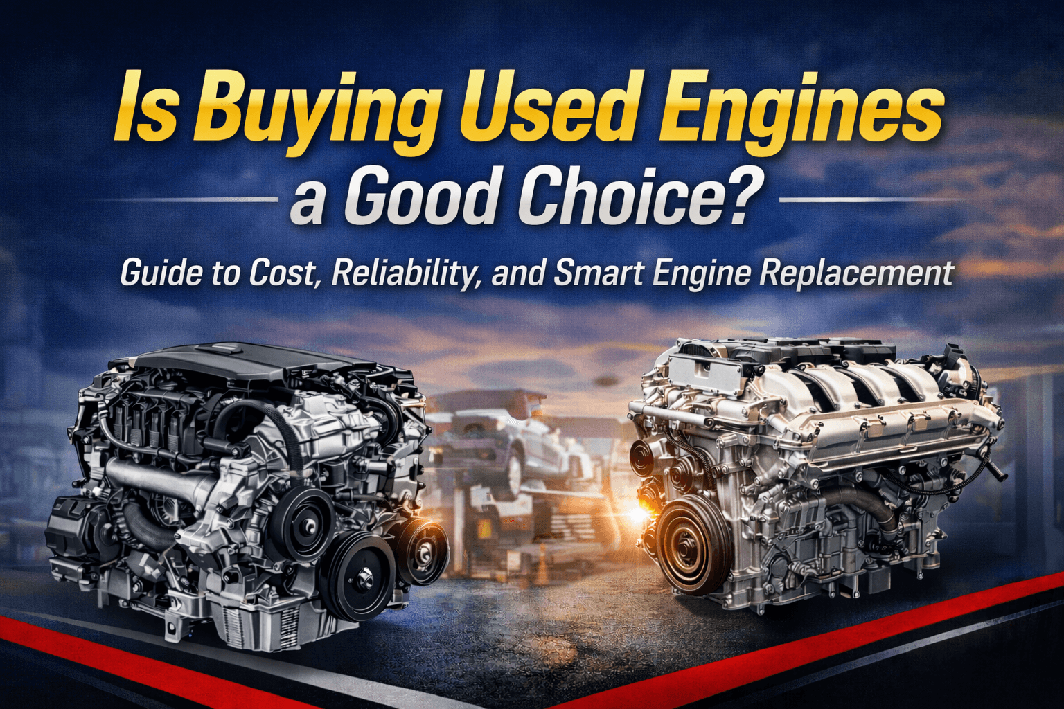 Is Buying Used Engines a Good Choice?