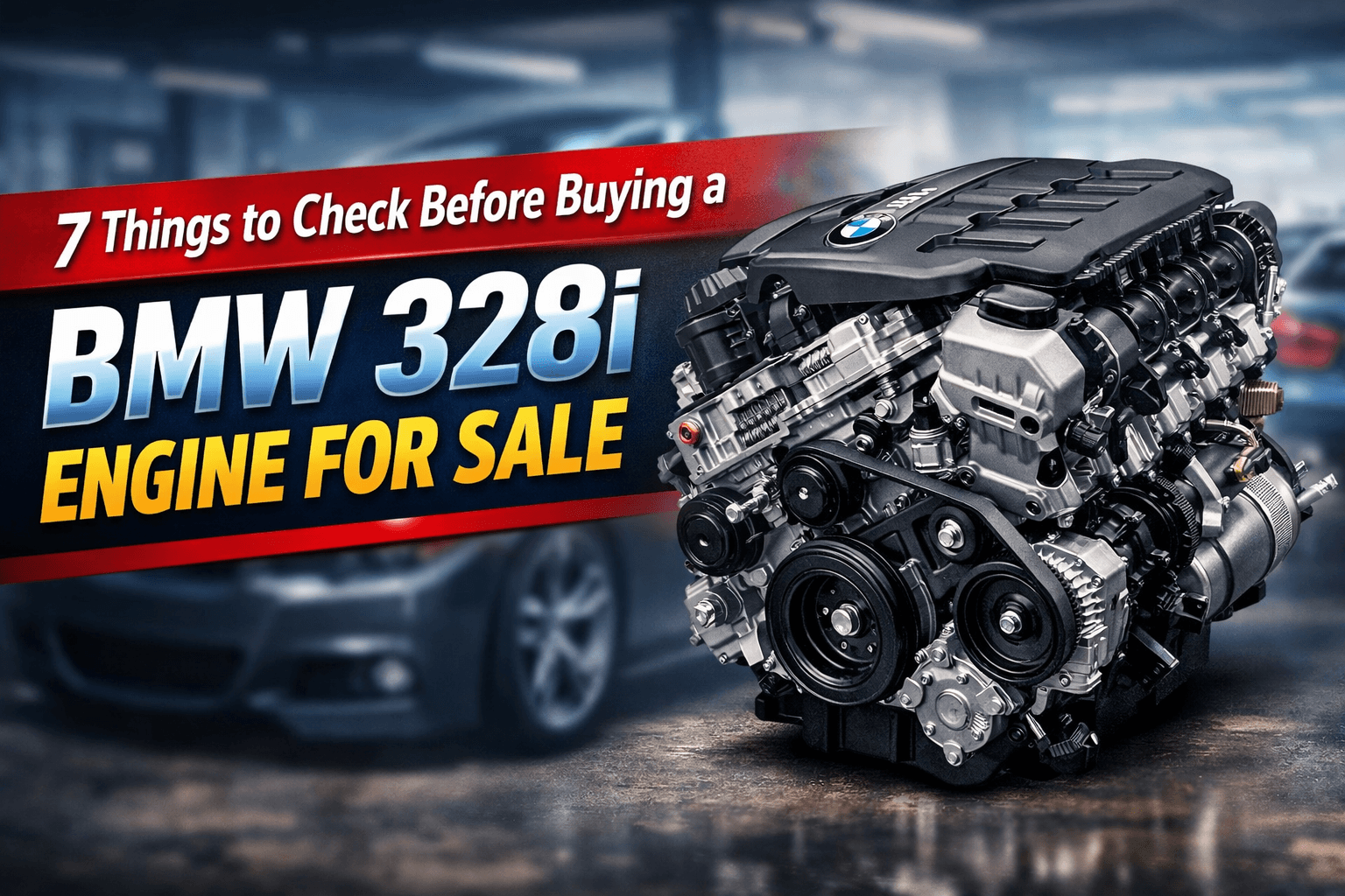 7 Things to Check Before Buying a BMW 328i Engine for Sale