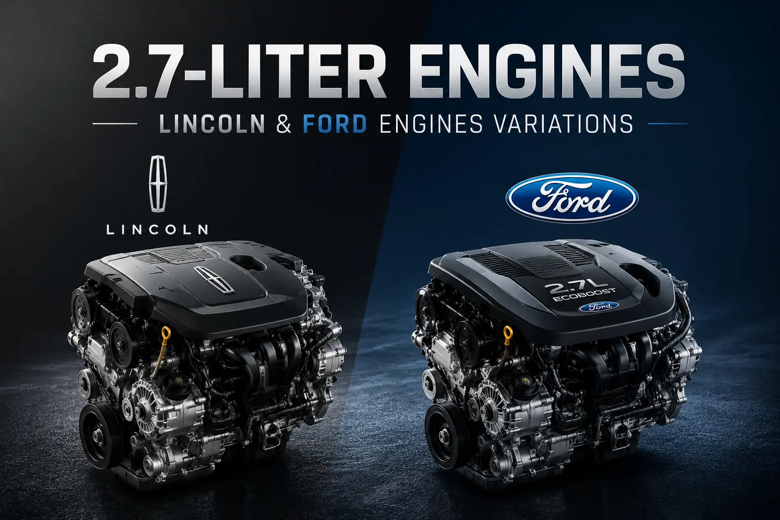 Used 2.7 Liter Engine Ford Lincoln Engine