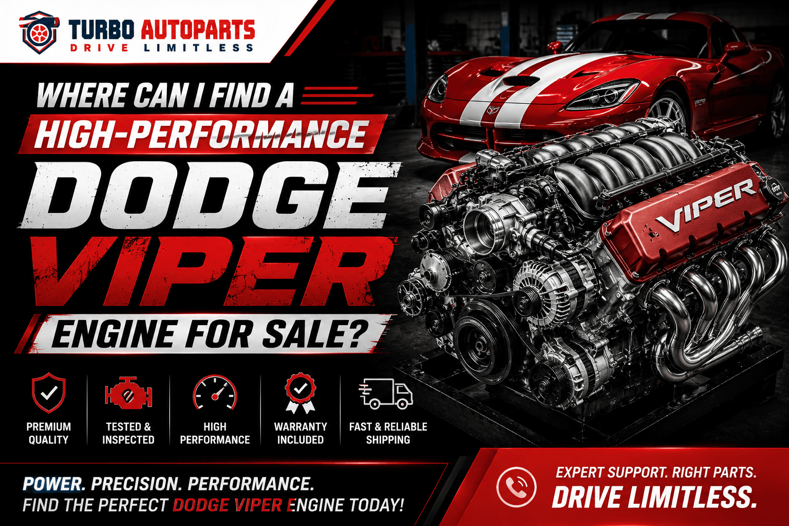 Where Can I Find a High-Performance Dodge Viper Engine for Sale?