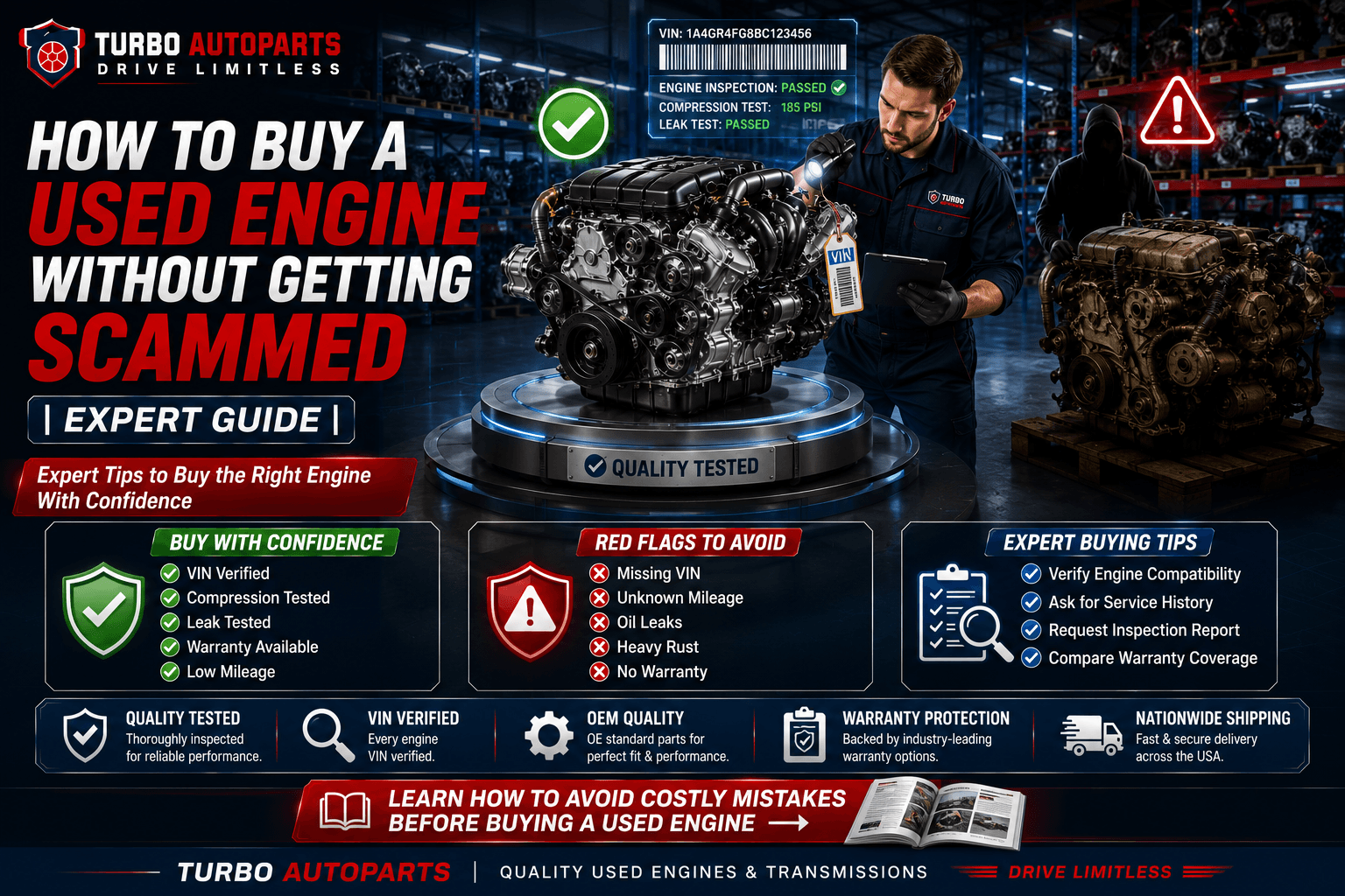 How to Buy a Used Engine Without Getting Scammed | Expert Guide