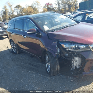 2019 Kia Sorento 3.3l V6, Used Transmission