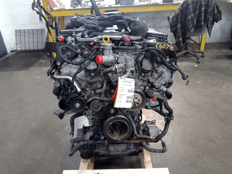 2018 Infiniti Q50 3.0l, Vin E (4th Digit, Vr30ddtt), Rwd (300hp), Used Engine