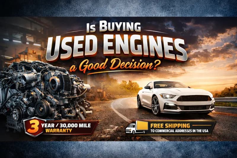 Is Buying Used Engines a Good Decision for Your Vehicle? Is Buying Used Engines a Good Decision for Your Vehicle?