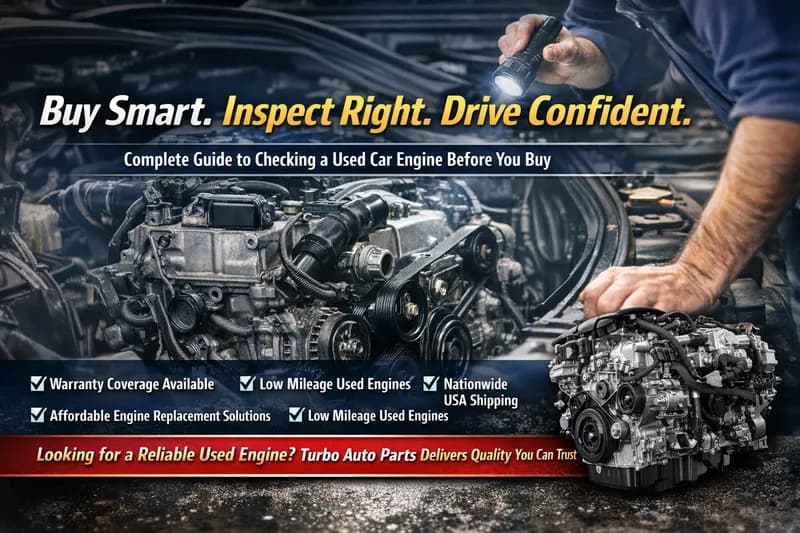How to Check a Car Engine Before Buying a Used Car? - Turbo Auto Parts How to Check a Car Engine Before Buying a Used Car? - Turbo Auto Parts