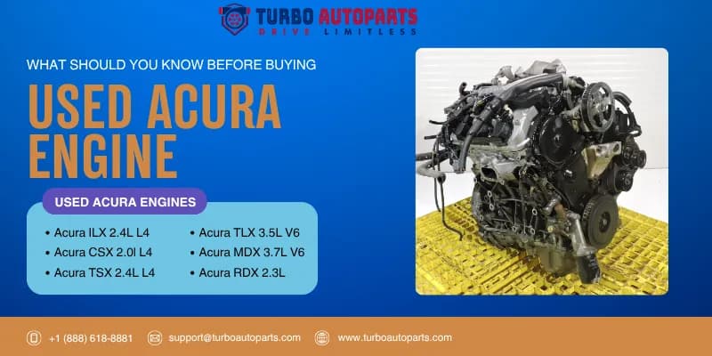 What Should You Know Before Buying a Used Acura Engine What Should You Know Before Buying a Used Acura Engine